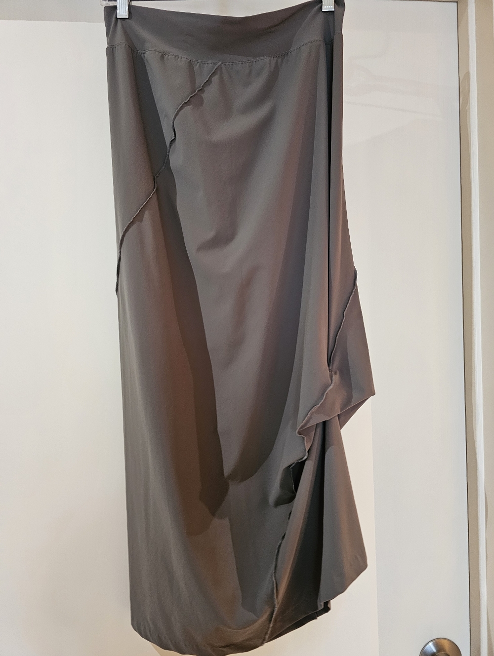 Porto San Francisco Avant-garde Cinched Beautiful Midi Skirt Asymmetrical - M - Picture 3 of 9